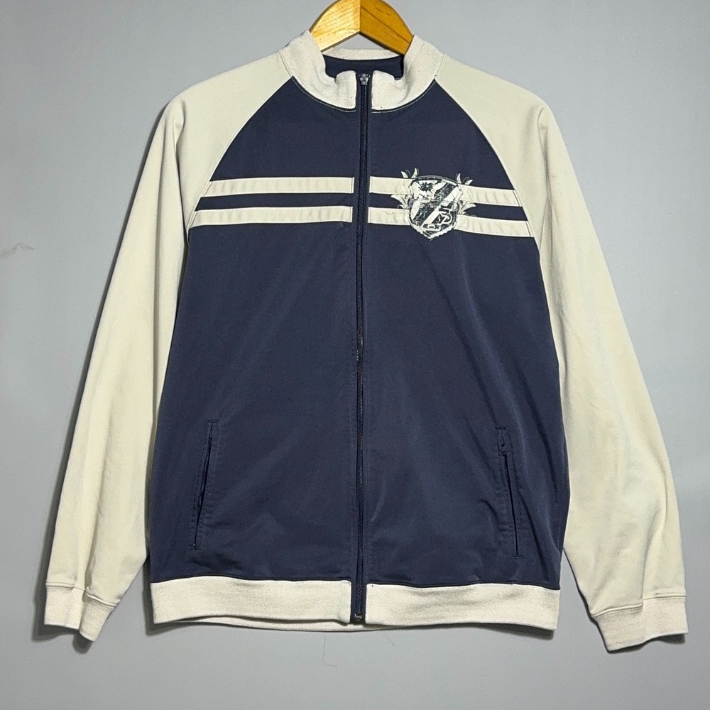 Vintage Oakley Y2K Track Jacket Mens Size‎ Large Colorblock Gorpcore Skate Cyber